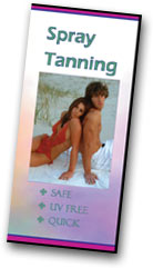 Tanning brochures
